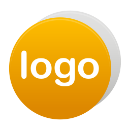 Round Logo Yellow Color